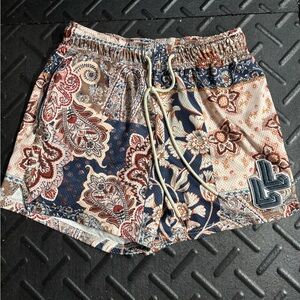 Lumber Legs Printed Mesh Shorts 4 inch inseam